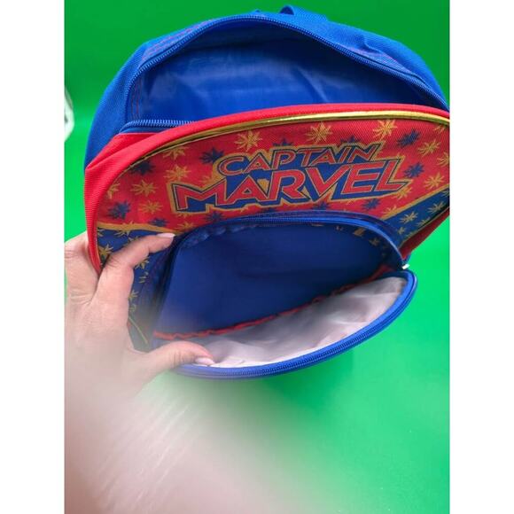 Marvel 16” glittery avengers captain marvel backpack‎ - Picture 5 of 6